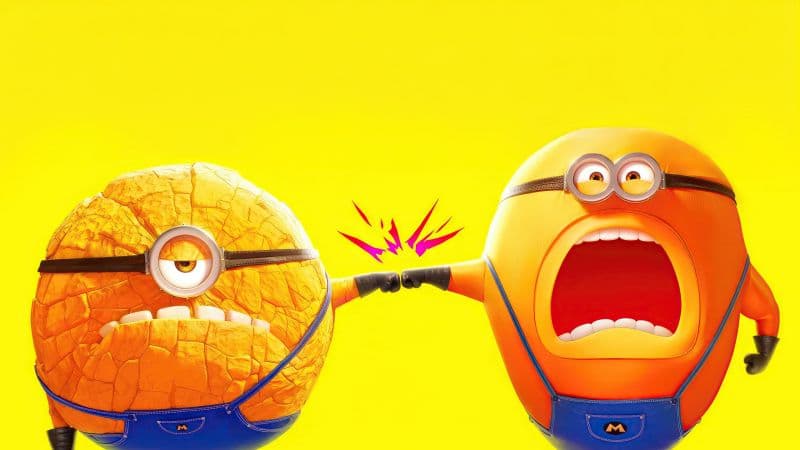 Despicable Me 4 Jerry Mega Minion vs Bob Wallpaper