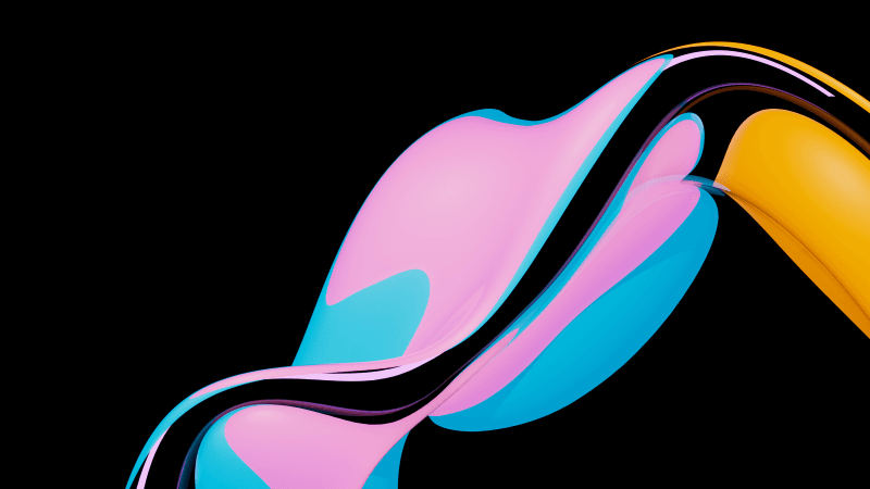 Black background Glossy Wallpaper