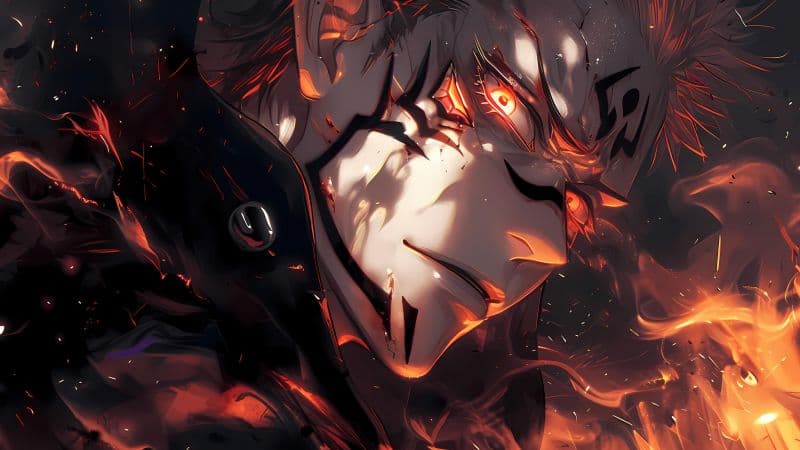 Sukuna Angry Wallpaper