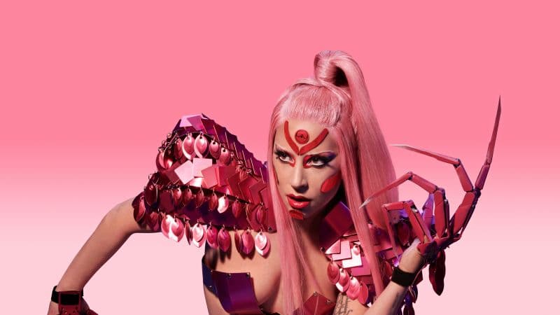Lady Gaga Pink aesthetic Wallpaper