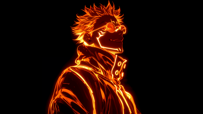 Sukuna Dope AMOLED Wallpaper