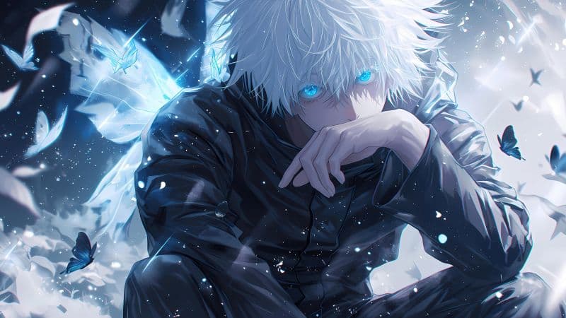 Satoru Gojo Blue eyes Wallpaper
