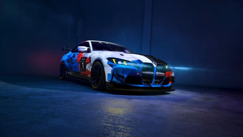 BMW M4 GT4 EVO 8K Wallpaper