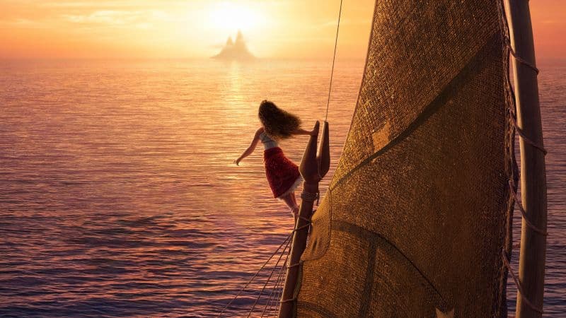 Moana 2 Movie poster Wallpaper