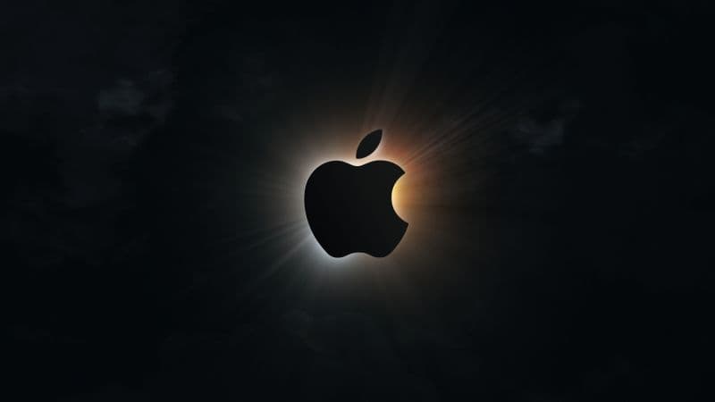 Apple logo Silhouette Wallpaper