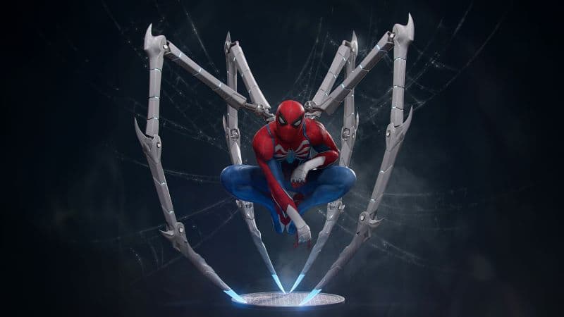 Iron Spider Armor Wallpaper