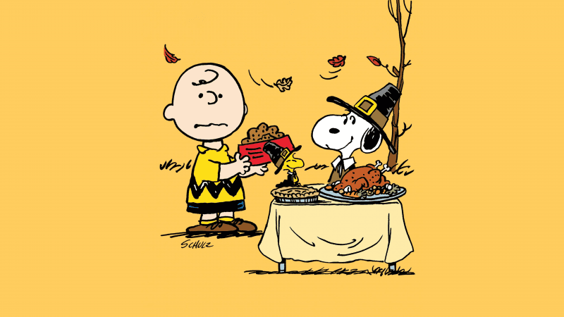 Peanuts Thanksgiving Wallpaper