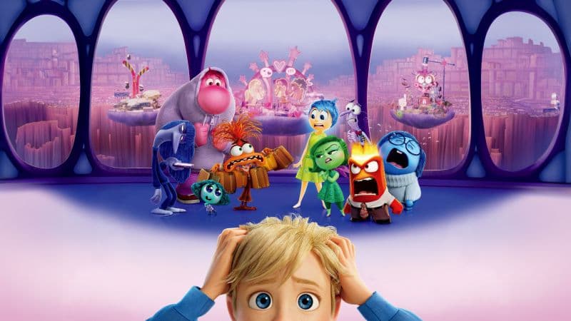 Inside Out 2 Character art Wallpaper