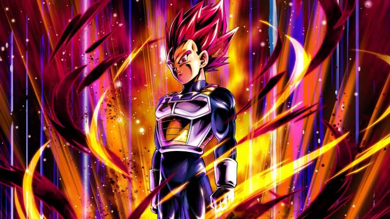 Super Saiyan God Vegeta Dragon Ball Legends Wallpaper