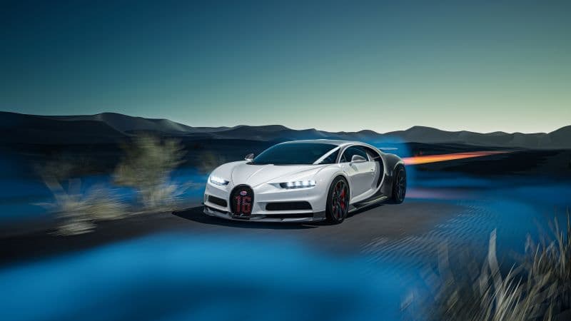 Bugatti Chiron Aesthetic Wallpaper