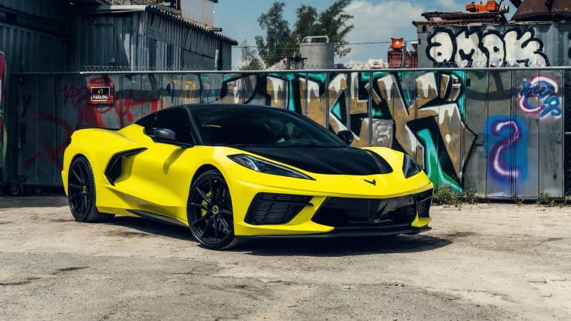 Chevrolet Corvette C8 Custom Wallpaper