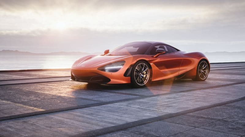 McLaren 720S Orange cars Wallpaper