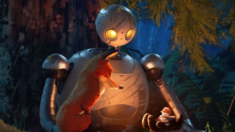 The Wild Robot Animation movies Wallpaper