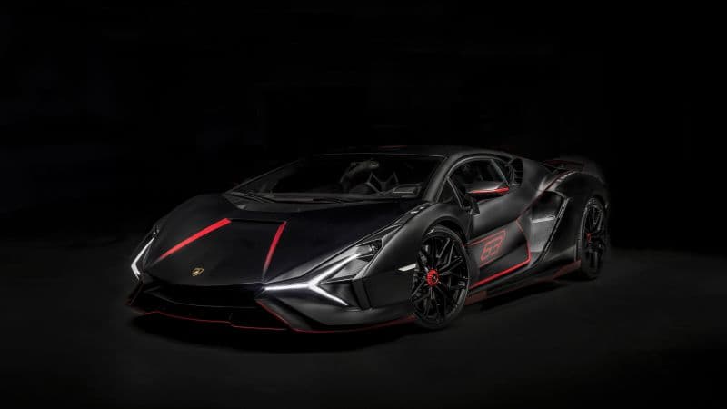 Lamborghini Sián FKP 37 Dark aesthetic Wallpaper