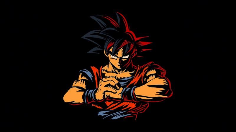Goku AMOLED Dragon Ball Wallpaper