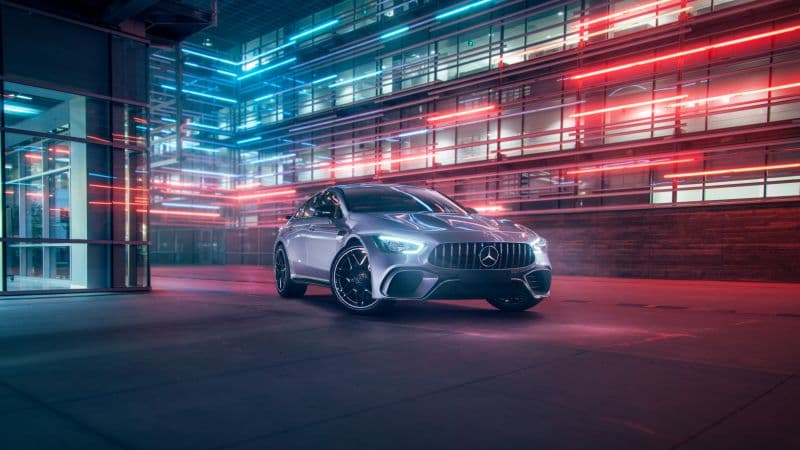 Mercedes-AMG GT4 8K Wallpaper