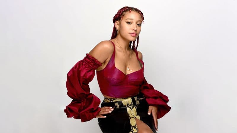Amandla Stenberg American actress Wallpaper