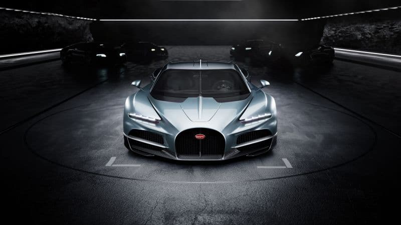 Futuristic Bugatti Tourbillon Wallpaper