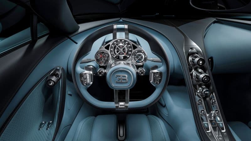 Bugatti Tourbillon Cockpit Wallpaper