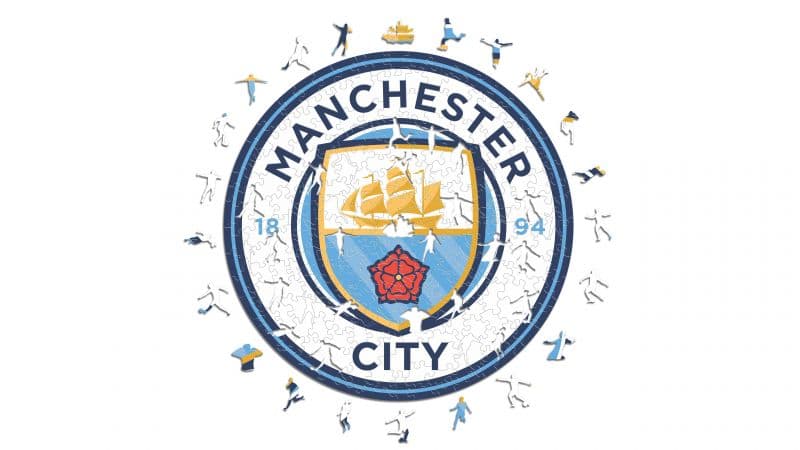 Manchester City FC Crest Wallpaper