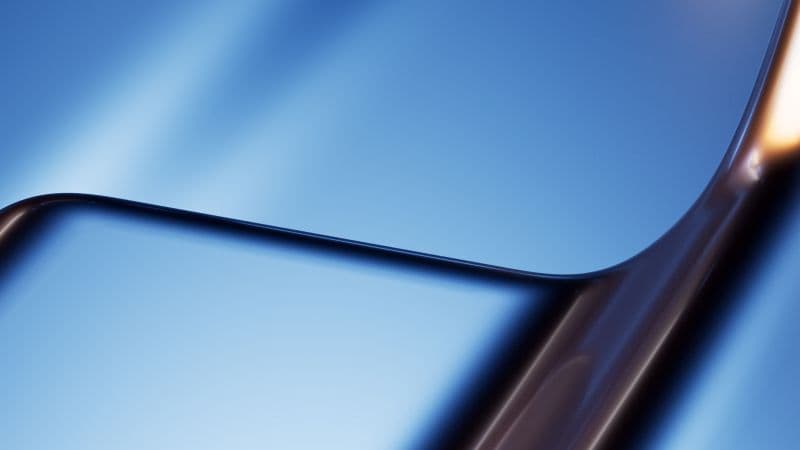 Blue Metal structure Wallpaper