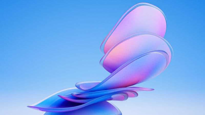 Layers 3D background Wallpaper