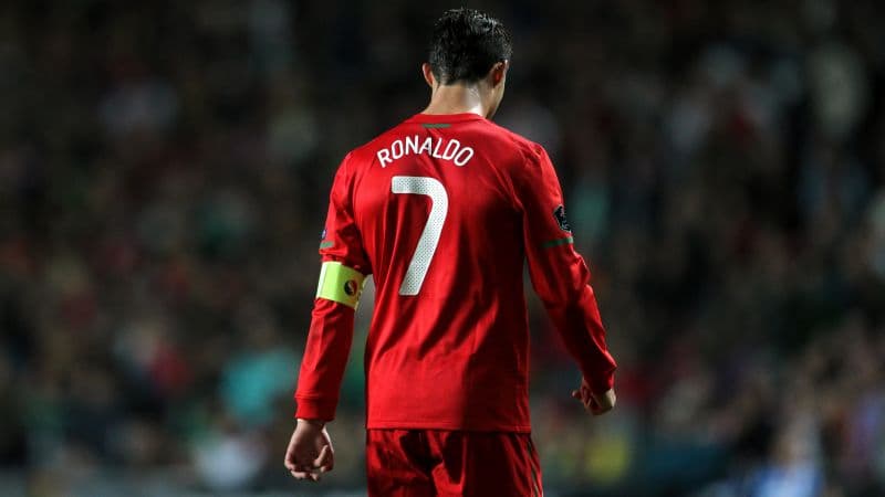 Cristiano Ronaldo 7 Jersey Wallpaper