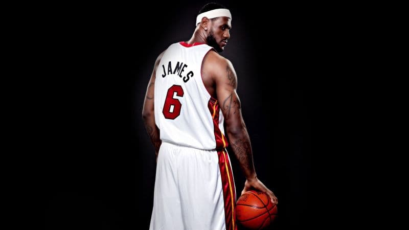 Miami Heat LeBron James Wallpaper