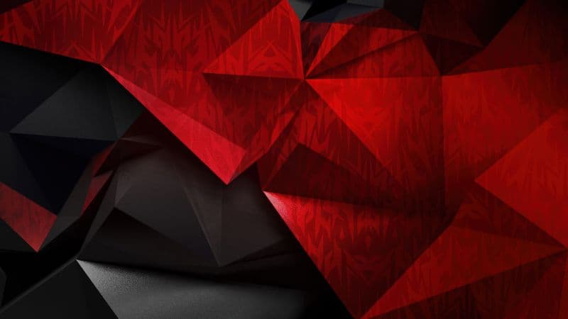 Red abstract Polygonal Wallpaper