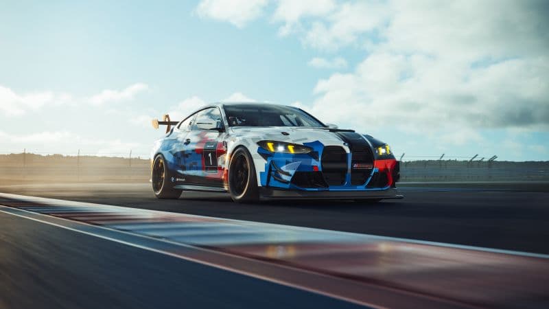 BMW M4 GT4 EVO Racing car Wallpaper