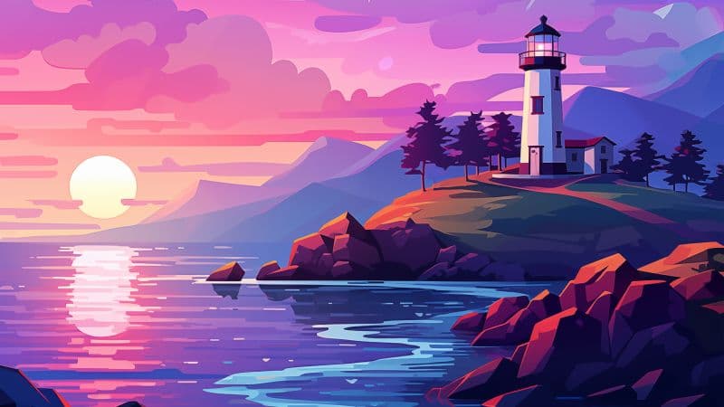 Vibrant Landscape Wallpaper