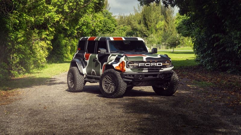 Ford Bronco Raptor Aesthetic Wallpaper