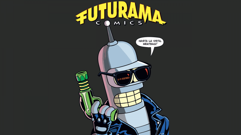 Bender (Futurama) Funny Wallpaper