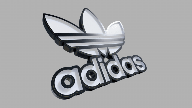 Adidas 3D Logo Wallpaper