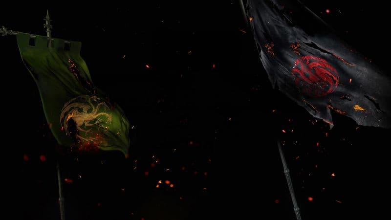 House of the Dragon Burning Wallpaper