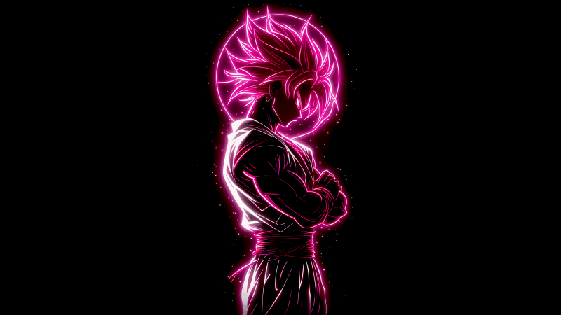 Super Saiyan Rose Goku Black Wallpaper