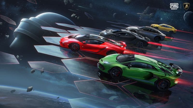 PUBG MOBILE Lamborghini Wallpaper