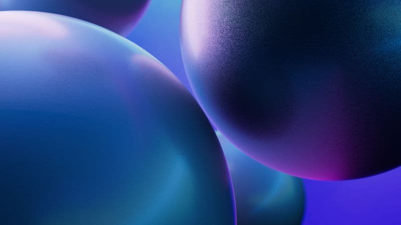 Sphere Balls 3D background Wallpaper