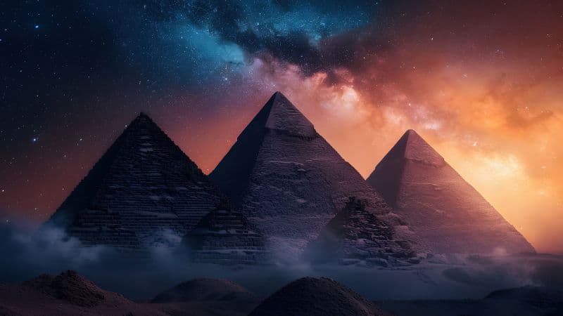 The Great Pyramid of Giza Aesthetic Wallpaper