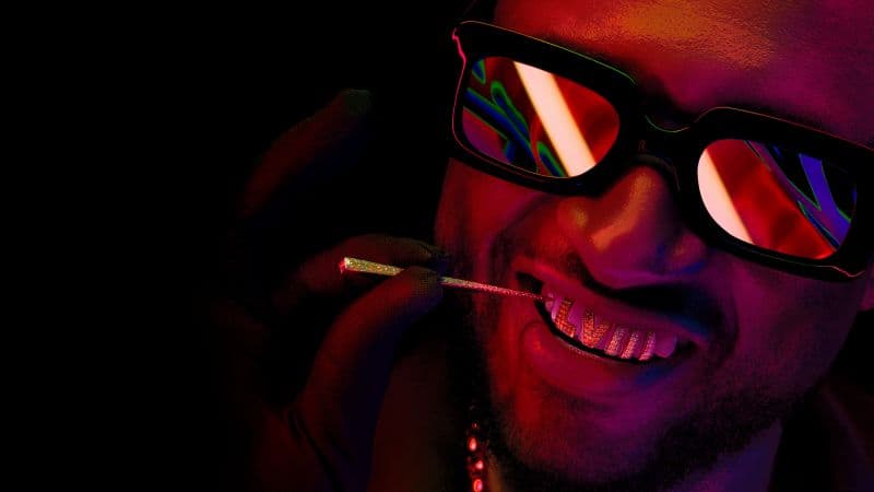 Usher Dark aesthetic Wallpaper