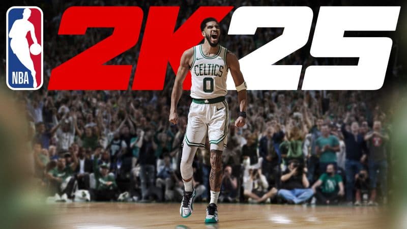 NBA 2K25 Jayson Tatum Wallpaper