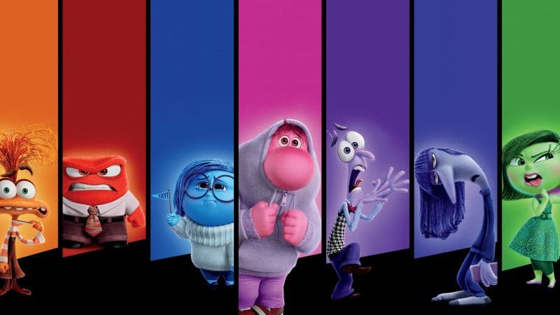 Inside Out 2 Character Poster Ultrawide Wallpaper