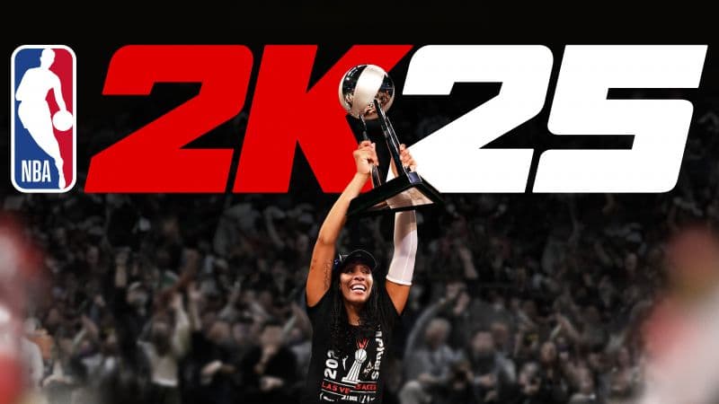 Aja Wilson NBA 2K25 Wallpaper