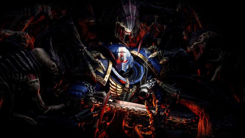 Warhammer 40K Space Marine 2 Ultrawide Wallpaper