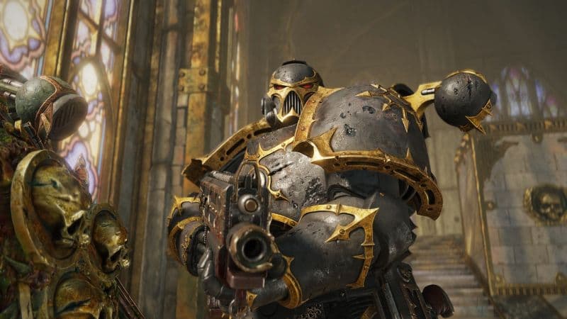 Warhammer 40K Space Marine 2 Gameplay Wallpaper