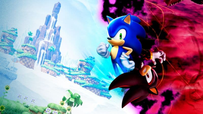 Sonic X Shadow Generations Video Game Wallpaper