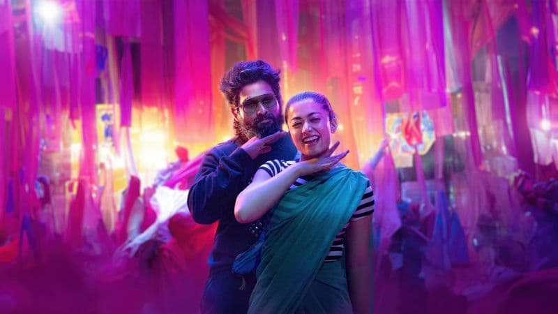 Allu Arjun Rashmika Mandanna Wallpaper