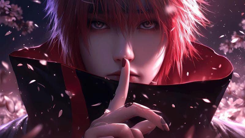 Itachi Uchiha Red aesthetic Wallpaper