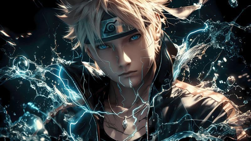 Naruto Uzumaki AI art Wallpaper