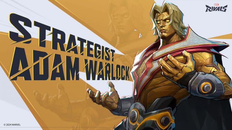 Adam Warlock Marvel Rivals Wallpaper